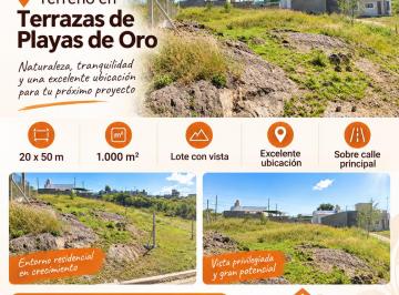 Terreno , Villa Carlos Paz · Oportunidad en Venta – Terreno en Terrazas de Playas de Oroexcelente Lote Ubicado Sobre Calle Pri