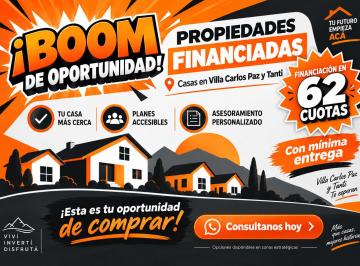 Casa de 4 ambientes, Villa Carlos Paz · Boom de Oportunidades!financiacion 62 Cuotas Querés Tener Tu Casa Propia y Pensabas Que Era Imposib