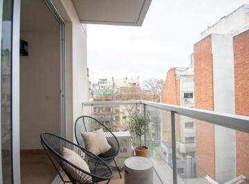 Departamento · 24m² · 1 Ambiente · Monoambiente Piso Alto Contrafrente Balcón Amenities V Crespo