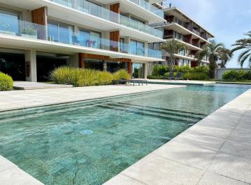 Departamento · 100m² · 3 Ambientes · 1 Cochera · Departamento en Venta en Manantiales – 2 Suites, Vista a Laguna Blanca y Mar, Cochera, Baulera y Ame