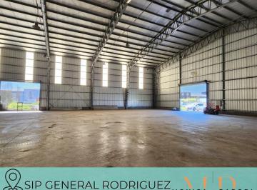 Bodega-Galpón · 985m² · Galpón / Depósito en Alquiler en Sector Industrial Planificado de General Rodríguez – 985 m² Cubiert