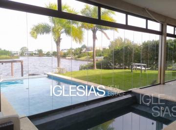 Casa · 420m² · 5 Ambientes · 2 Cocheras · Casa en Venta y Alquiler Al Lago, en Los Alisos, Nordelta