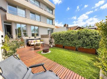 Departamento · 90m² · 3 Ambientes · 1 Cochera · Espectacular 3 Ambientes con Jardín en Martínez
