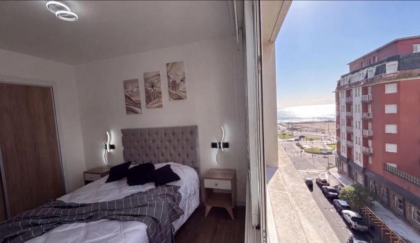 Depto 3 amb, 82m² con balcón — Centro