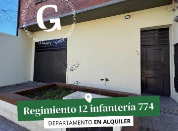 Departamento de 1 ambiente, Ciudad de Santa Fe · Departamento en Alquiler Reg. 12 de Infanteria 700