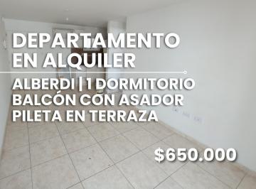 Departamento · 45m² · 2 Ambientes · Departamento en Alquiler | Alberdi | 1 Dormitorio | Amenities