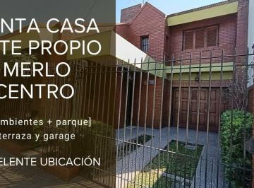 Casa · 167m² · 4 Ambientes · 1 Cochera · Venta Casa 4 Ambientes Merlo Parque Terraza Garaje