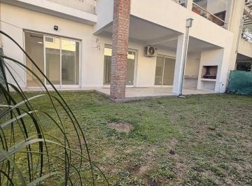 Departamento · 80m² · 3 Ambientes · 2 Cocheras · Departamento 3 Ambientes Pb con Jardin en Alquiler del Viso