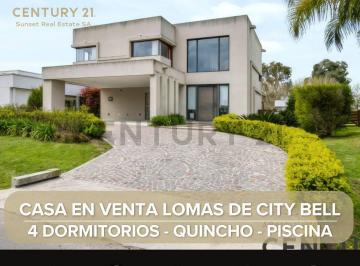Casa · 396m² · 7 Ambientes · 3 Cocheras · Casa en Venta Lomas de City Bell