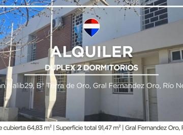 PH · 65m² · 3 Ambientes · Alquiler Duplex 2 Dorm. Terra de Oro