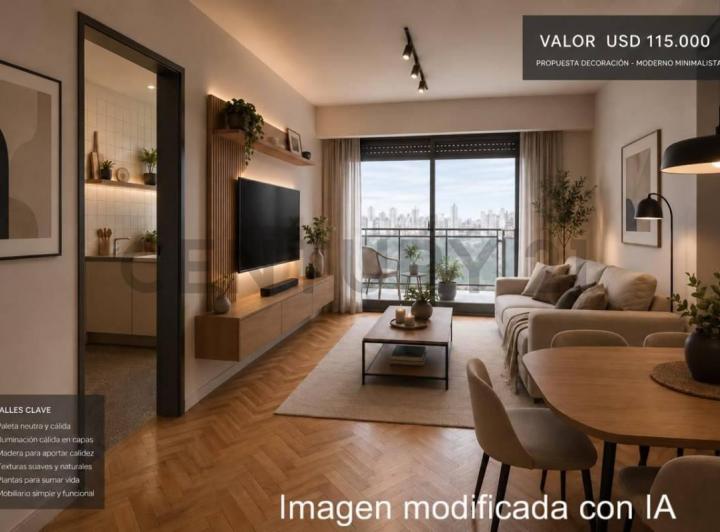 Departamento · 52m² · 3 Ambientes