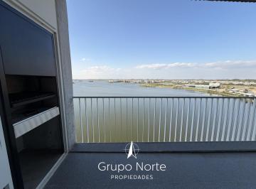 Departamento · 62m² · 2 Ambientes · 1 Cochera · Departamento 2 Ambientes en Venta Al Lago en Puertos, Residencias de Lago. Financiado!
