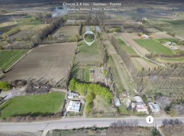 Terreno , Gaiman · Chacra 2,44 Ha Sobre Pavimento - a 800 m de Gaiman