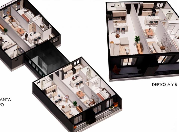 Departamento · 43m² · 1 Ambiente