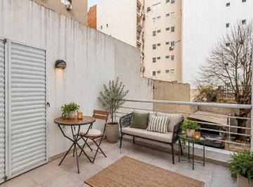 Departamento · 40m² · 2 Ambientes · Venta Semipiso 2 Ambientes. Balcón Aterrazado y Patio. Frente. Apto Credito. Parrilla. Pileta. Sum