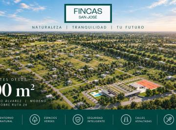 Terreno · 800m² · Fincas San José – Lotes Desde 800 m² con Financiación Barrio Cerrado