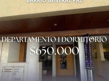 Departamento de 3 ambientes, Córdoba · Departamento de 1 Dormitorio en Alquiler - Barrio General Paz