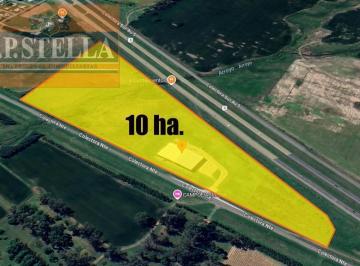 Bodega-Galpón · 3080m² · 28 Cocheras · Nave Comercial 3080 m² S/ Facción de 10 Ha - Frente Au. Luján - Bragado (Rn5) - Jauregui
