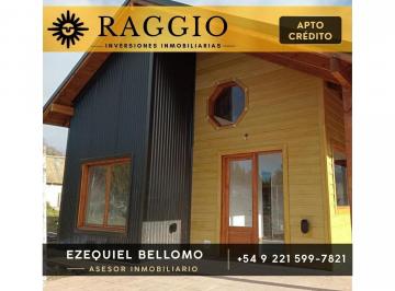 Casa · 45m² · 3 Ambientes · Apto Crédito - Casa de 2 Habitaciones en Terreno de 1150 m², Epuyén Centro, Chubut (Ez - 80)
