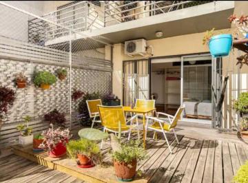 Departamento · 38m² · 1 Ambiente · Increíble Monoambiente Dividido Amoblado C/ Gran Terraza Propia – Villa Crespo
