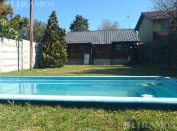 Casa · 35m² · 2 Ambientes · 1 Cochera · Casa Dos Ambientes con Pileta en Solares del Norte, Manuel Alberti - Pilar