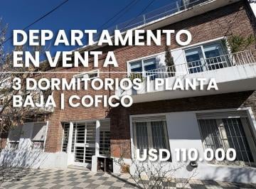 Departamento · 119m² · 6 Ambientes · Departamento en Venta en Cofico | Pb - 3 Dorm. Patio