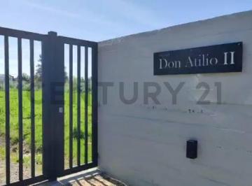 Terreno · 350m² · Lote en Venta - Barrio Cerrado Don Atilio II