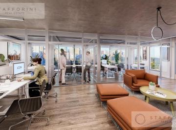Oficina comercial · 104m² · 1 Ambiente · Venta Oficina Premium Vista Abierta a Estrenar