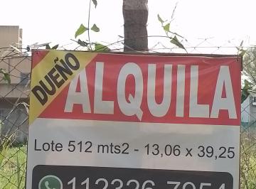 Terreno , Escobar · Terreno en Alquiler en Calle Los Fresnos - Loma Verde - Escobar - Excelente Ubica