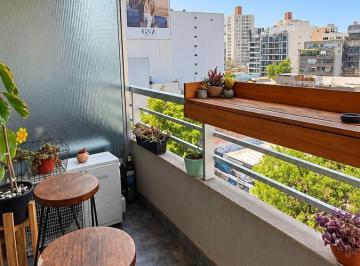 Departamento · 36m² · 1 Ambiente · Sunny Horizon - Balcón y Vista Abierta