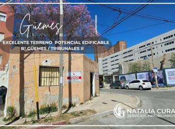 Terreno · 155m² · Excelente Terreno con Potencial Edificable en B° Guemes / Tribunales II