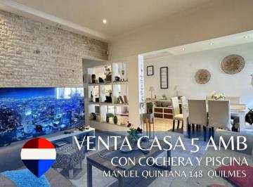 Casa · 232m² · 6 Ambientes · 2 Cocheras · Venta Casa 4 Ambientes Quilmes