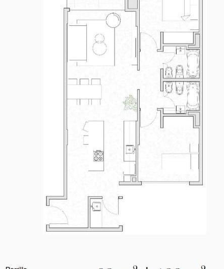 Departamento · 73m² · 3 Ambientes