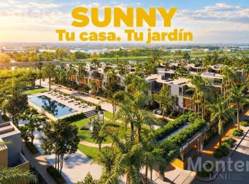 Casa · 128m² · 4 Ambientes · 1 Cochera · Casa Tríplex en Sunny, Camino de Los Remeros Tigre, Parrilla, Lote 84