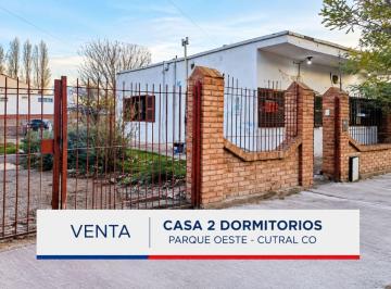 Casa · 60m² · 3 Ambientes · Venta Casa 2 Dorm. Parque Oeste - Cutral Co