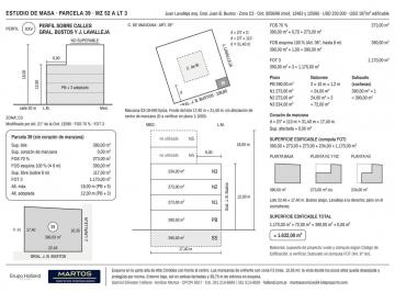 Terreno · 333m² · Lote / Terreno. Apto Costrucciòn en Altura