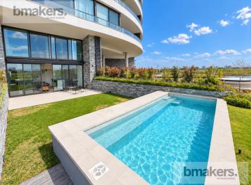Departamento · 122m² · 3 Ambientes · 2 Cocheras · Oceana Townhouse 3 Ambientes con Parque y Piscina Privada.