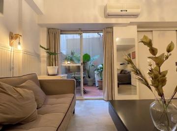 Departamento de 1 ambiente, Palermo · Monoambiente con Patio Propio en Pleno Palermo