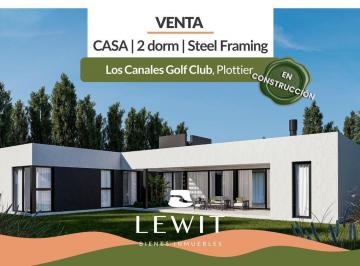 Casa · 161m² · 6 Ambientes · Venta Casa en Construcción | 2 Dorm. | Barrio Privado Los Canales Golf Club | Plottier
