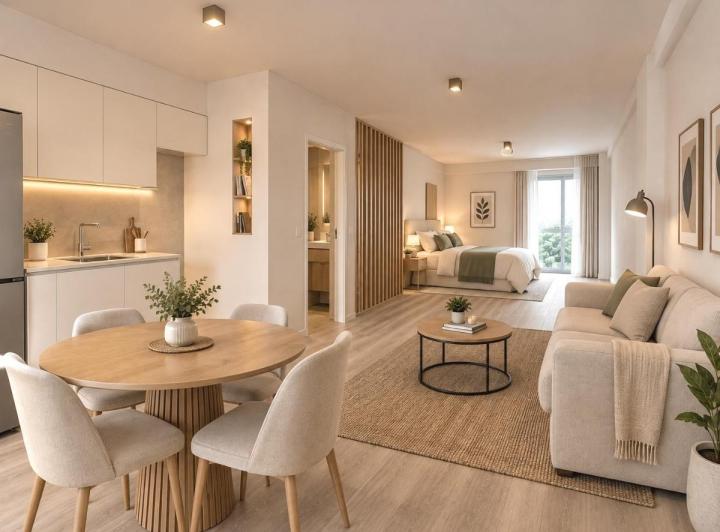 Departamento · 58m² · 1 Ambiente