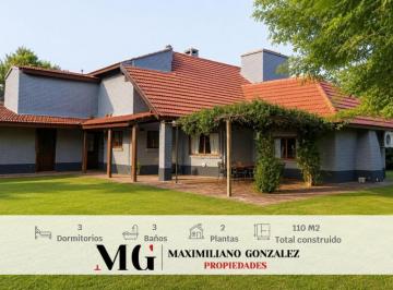 Casa · 110m² · 5 Ambientes · 1 Cochera · Casa en Venta y Alquiler, 5 Ambientes - La Martona