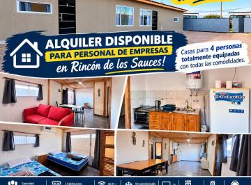 Casa de 4 ambientes, Rincón de los Sauces · Alquiler Para Personal de Empresas