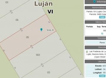 Terreno · 900m² · Terreno en Las Praderas de Lujan