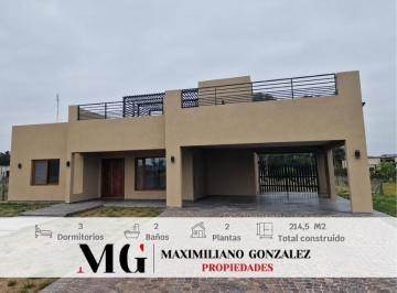Casa · 185m² · 5 Ambientes · 4 Cocheras · Casa Venta y Alquiler - San Eliseo Golf, San Vicente