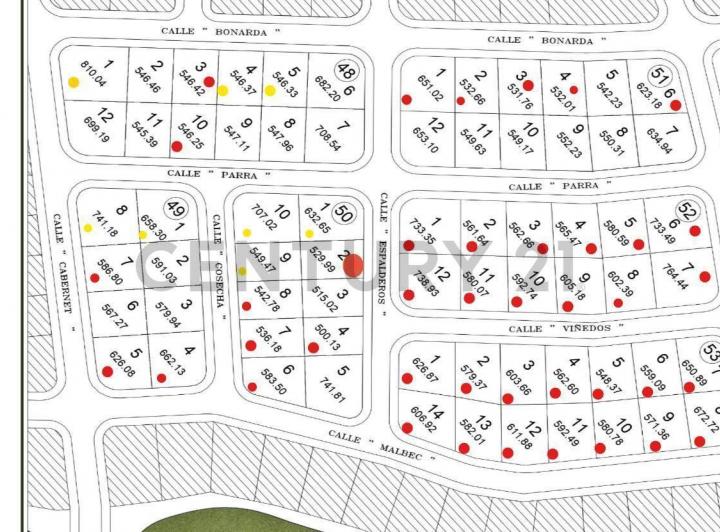 Terreno · 580m²