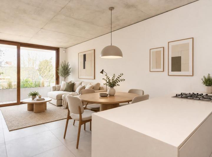 Departamento · 71m² · 3 Ambientes · 1 Cochera