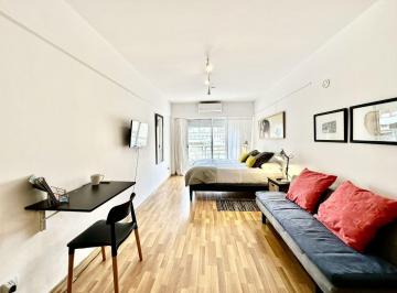 Departamento de 1 ambiente, Barrio Norte · Rodríguez Peña 1000 y Av Santa Fé | Venta Monoambiente Amoblado Cochera Piscina Solarium Gym Laundry
