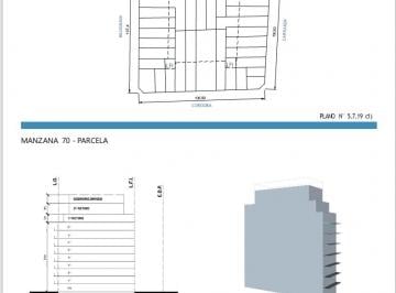 Terreno , Palermo · Excelente Oportunidad en Palermo Hollywood | Lote 8.70x30.45 – Pb + 7 Pisos + 2 Retiros