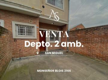 Departamento · 50m² · 2 Ambientes · 1 Cochera · Departamento - San Miguel