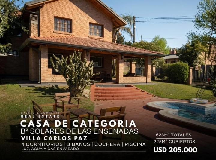 Casa · 225m² · 7 Ambientes · 1 Cochera
